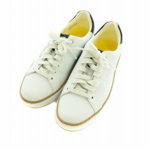 COLE HAAN W22707 グランドプロ トップスピン スニーカー レザー 6.5B 23.5cm 白 黒 /MI OS