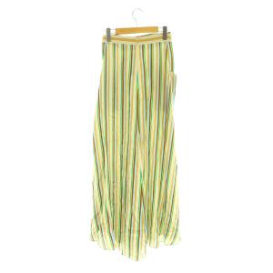 3.1 phillip lim ロングスカート フレア マルチストライプ 0 マルチカラー /MY OS