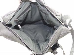 NOMADIS ビームス別注 BOY ショルダーバッグ ハンドバッグ 2way 斜め掛け ナイロン ダークグレー 23AW-N137-00-19