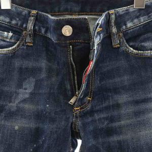DSQUARED2 USED加工 デニムパンツ ジーンズ 36 紺 ネイビー /SS OS