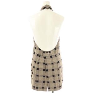 TODAYFUL 25SS Halterneck Checkjacquard Tops トップス カットソー ホルターネック