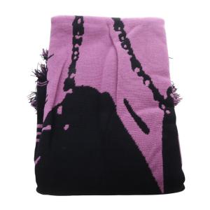 HYSTERIC GLAMOUR ノベルティ ヒスガール ラグ ブランケット マルチカバー 黒 ブラック 紫 パープル /SR