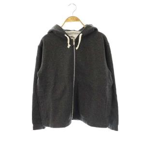ジップアップパーカー 長袖 2 グレー /HK OS