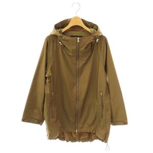 ボンジュールマダム フルジップフードブルゾン マウンテンパーカー カーキブラウン /ES OS