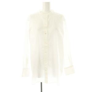 マイスタンダード バンドカラービッグシャツ 44 オフホワイト /DO OS