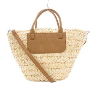 BEAMS COUTURE かごバッグ ショルダー 2WAY ベージュ /AE