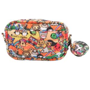 LesportSAC × tokidoki クロスボディ ショルダーバッグ 総柄 マルチカラー /JS