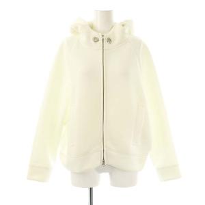フォルムフーディアウター パーカー ジップアップ F 白 /CX OS