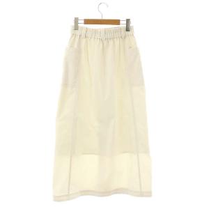 LOUNIE アウトポケットスカート タイト 36 オフホワイト /CX OS