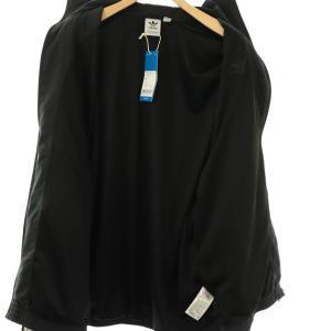 adidas Originals ファイヤーバード オーバーサイズド トラックトップ  ジャンパー ブルゾン ジップアップ 2XS 黒 白