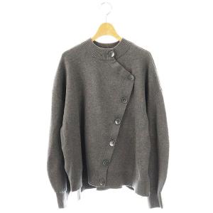 25SS BOX CARDIGAN M グレー