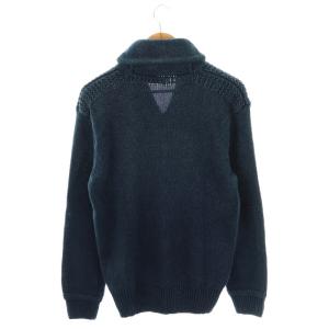 POLO RALPH LAUREN ショールカラープルオーバーニット セーター M 紺 /MI OS AD