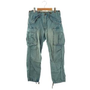 デニムカーゴパンツ 29 ライトブルー