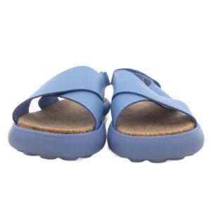 CAMPER Pelotas Flota サンダル ベルクロ ラバー 38 ライトブルー K201666 /JS SH