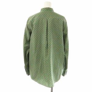 TOMORROWLAND collection 24AW オータムコモン ボウタイブラウス 長袖 36 グリーン /DF OS