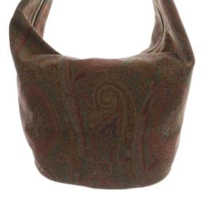 ETRO ペイズリー柄 ショルダーバッグ 茶 ブラウン /SR9