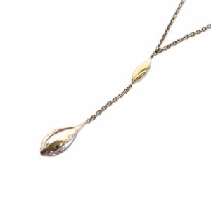 Baccarat フルール ドゥ ネックレス ペンダント 925 ゴールド色 /SR24