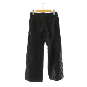 HaaT イッセイミヤケ カーゴワイドパンツ 1 ブラック /DO OS