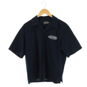 OVAL SIGN FOR BAD GIRL シャツ M ネイビー オフホワイト ブラック /DO OS