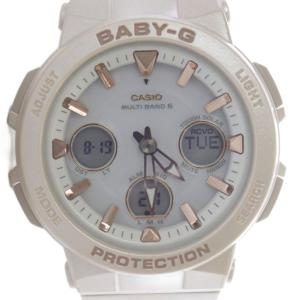 BABY-G 電波ソーラー アナログ デジタル 腕時計 ロゴ ピンク BGA-2510 /SR2