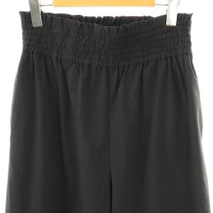 JOURNAL STANDARD 23SS ナイロンストレッチワイドパンツ 40 ブラック /ES OS