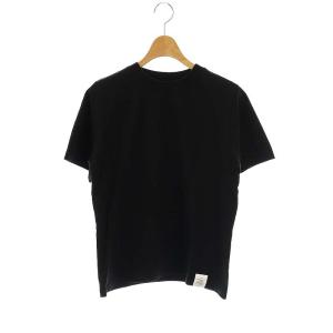 24SS クルーネックTシャツ カットソー S ブラック /DO OS