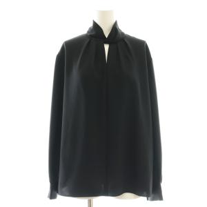 23AW MARVINE SANDY ロングスリーブブラウス シャツ プルオーバー 38 黒 /CX OS