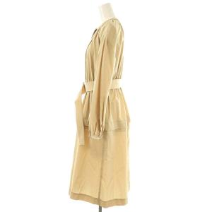 Maglie par ef-de 25SS 2WAYスプリングコート ノーカラーコート 7 ベージュ /DF OS