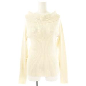 24SS オフショルニット セーター アイボリー /ES OS