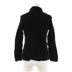 me ISSEY MIYAKE カリフラワー ジャケット シングル ブラック /HK OS