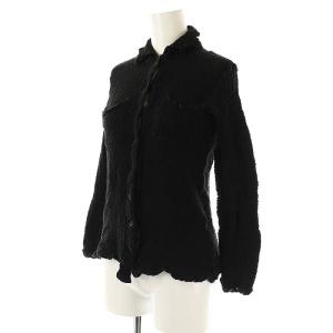 me ISSEY MIYAKE カリフラワー ジャケット シングル ブラック /HK OS