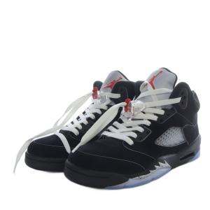 NIKE GS Air Jordan 5 Retro OG Black Metallic Reimagined GS