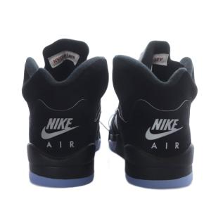 NIKE GS Air Jordan 5 Retro OG Black Metallic Reimagined GS
