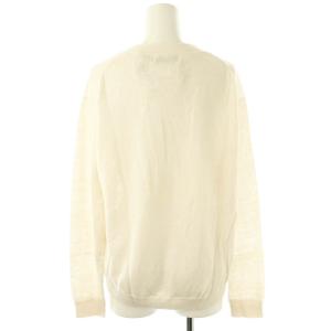 SLOBE IENA KAYAニットカーディガン リネン ホワイト /HK OS