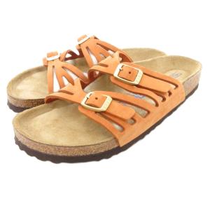 GRANADA コンフォートサンダル シューズ ダブルストラップ 24cm 茶 ブラウン /AE