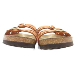 BIRKENSTOCK GRANADA コンフォートサンダル シューズ ダブルストラップ 24cm 茶 ブラウン /AE