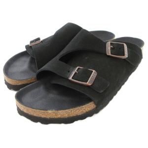 ZURICH コンフォートサンダル シューズ 24cm 黒 ブラック /AE