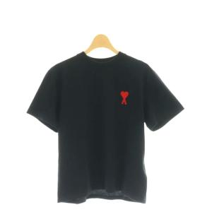 TONAL AMI DE COEUR Tシャツ カットソー 半袖 ハート XXS 黒 ブラック /AQ
