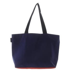 ナイロンスクエアショルダーL バッグ トートバッグ 紺 ネイビー 赤 レッド 904N /SR43