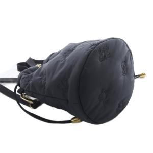 FEILER 25SS ハイジ キルティング 巾着 ショルダーバッグ 黒 ブラック /SR35