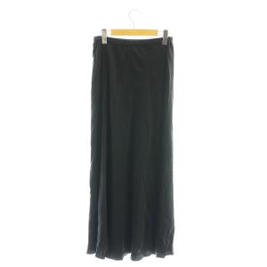 EVERYDAY I LIKE 23AW 追加 Cu/R Maxi スカート フレア F 黒 /MI OS
