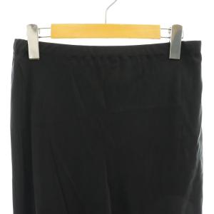 EVERYDAY I LIKE 23AW 追加 Cu/R Maxi スカート フレア F 黒 /MI OS
