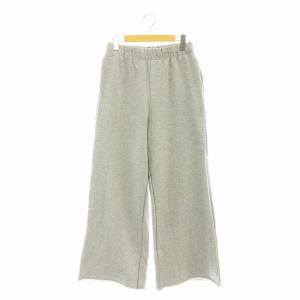 25SS スウェットルーズパンツ イージー ストレート 38 グレー 25030200816010 /AT