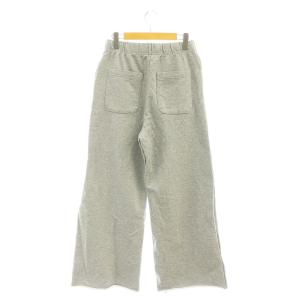 Spick&Span 25SS スウェットルーズパンツ イージー ストレート 38 グレー 25030200816010 /AT