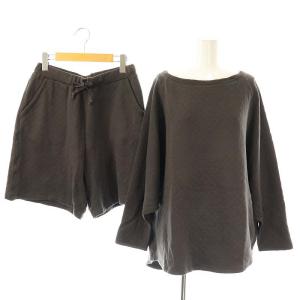 ×THYARD セットアップ スウェット ショートパンツ ドルマンスリーブ チャコールグレー /CX OS
