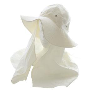 サンシェイドハット 帽子 57cm 白 ホワイト /SR28 SH
