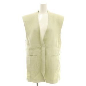 TODAYFUL 25SS Linen Over Vest Tuck Linen Trousers セットアップ ベスト