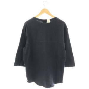 N.HOOLYWOOD RUSSELL ATHLETIC フットボールTシャツ カットソー 七分袖 L 紺 /CX OS