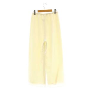 DES PRES 23SS ライトダブルクロス リラックスパンツ ストレート 34 オフホワイト /NR OS