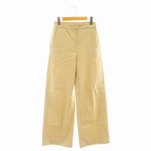 25SS Lush Linen Claude Pant ワイドストレートパンツ ストレッチ 36 ベージュ